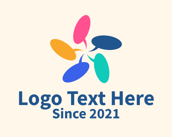 Discuss logo example 4