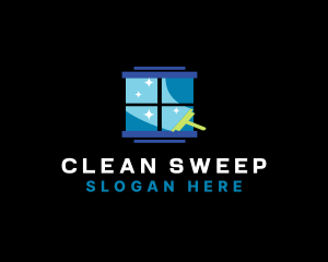 Window Cleaning Housekeeping logo design