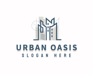 Construction Real Estate Building  logo design