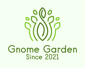 Herb Garden Plant logo design