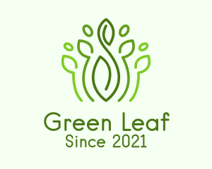 Herb Garden Plant logo design