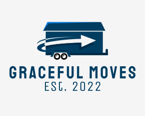 House Moving Logistics  logo design