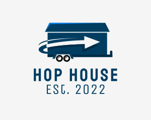 House Moving Logistics  logo design