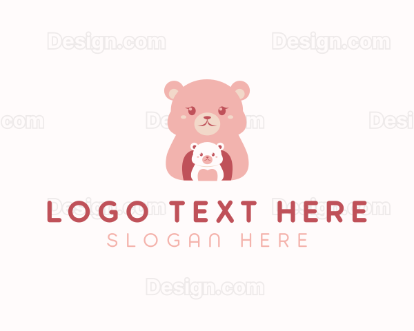 Mommy Baby Bear Logo