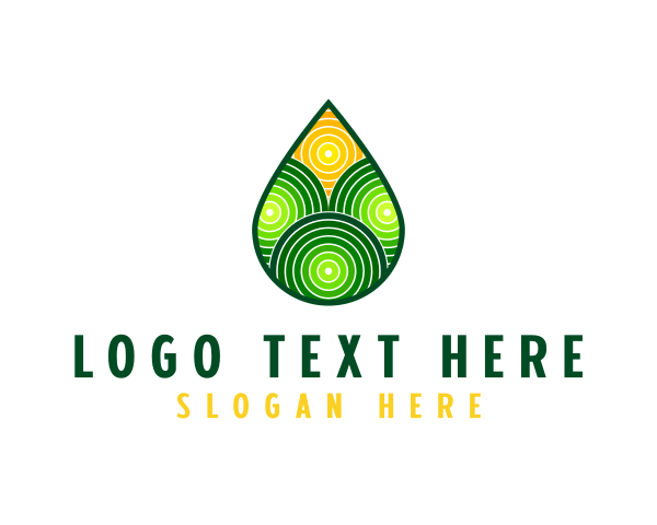 Organic Products logo example 1