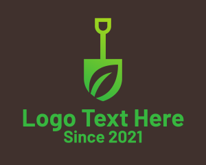 Eco Leaf Shovel  logo