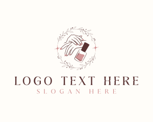 Nail Polish Manicure logo