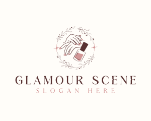 Nail Polish Manicure logo