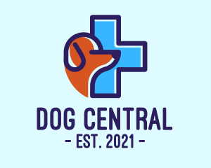 Dog Animal Clinic  logo design