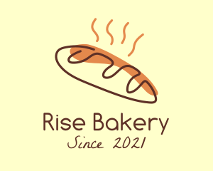 Hot Baguette Bread logo
