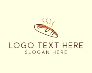 Deli Baguette Bread logo