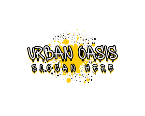 Urban Splatter Ink logo design