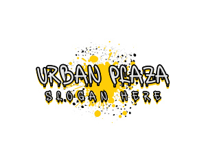 Urban Splatter Ink logo design