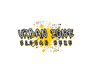 Urban Splatter Ink logo design