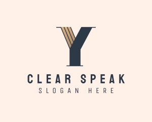 Elegant Company Firm Letter Y logo design