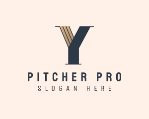 Elegant Company Firm Letter Y logo design