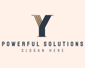 Elegant Company Firm logo design