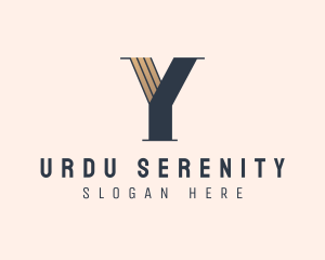 Elegant Company Firm Letter Y logo design