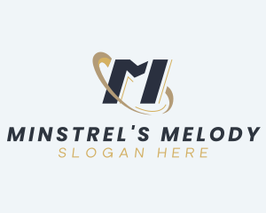 Marketing Firm Letter M logo design