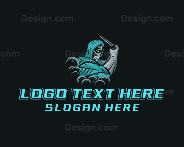 Ninja Samurai Avatar Logo