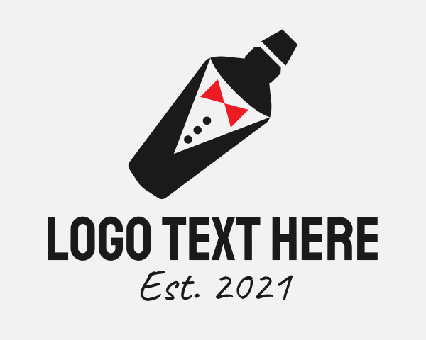 Bottle Service logo example 1