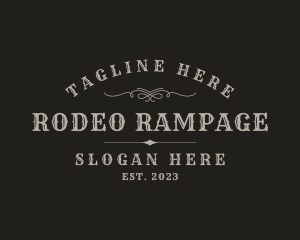 Western Rodeo Company logo design