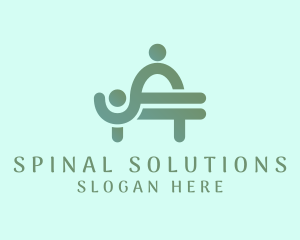 Chiropractor Massage Physiotherapist logo