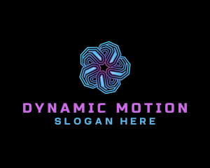 Software Motion Circuit logo design