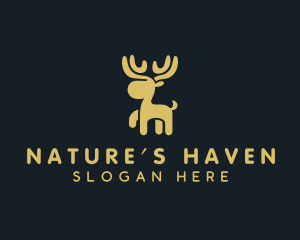 Wildlife Deer Antlers logo