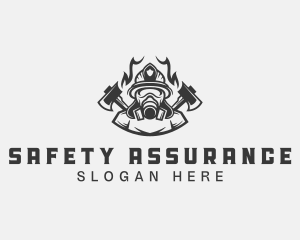 Fireman Safety Mask logo