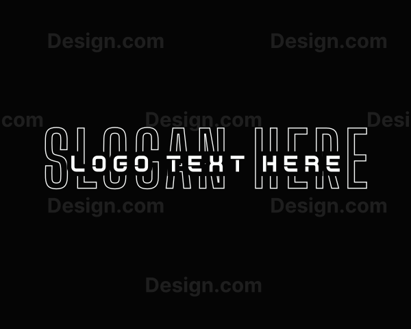 Generic Digital Wordmark Logo