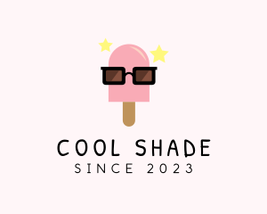 Ice Cream Popsicle Shades logo design