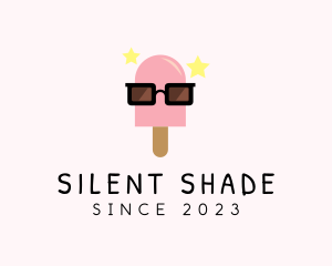 Ice Cream Popsicle Shades logo design