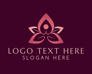 Yoga Flower Meditation logo