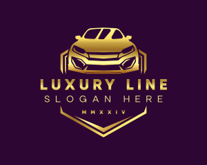 Luxury Vehicle Detailing logo design