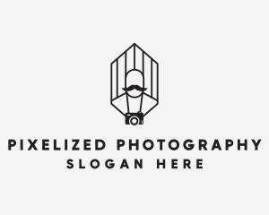 Photographer Hipster Photography logo design