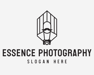 Photographer Hipster Photography logo
