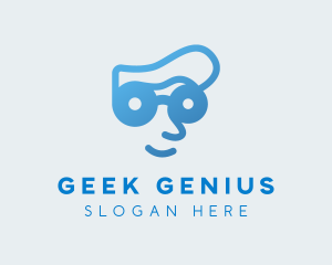 Geek Goggles Technician logo design