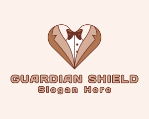 Gentleman Suit Heart Logo