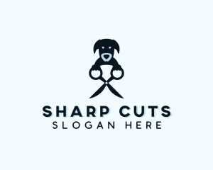 Scissors Dog Grooming logo