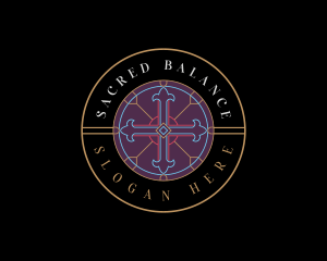 Holy Christian Cross logo design