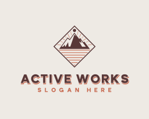 Trek Mountain Adventure logo design