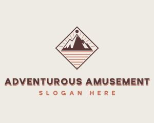 Trek Mountain Adventure logo design