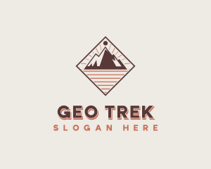 Trek Mountain Adventure logo design