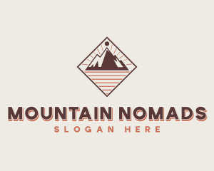 Trek Mountain Adventure logo design