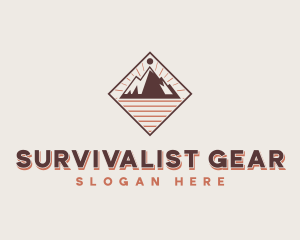 Trek Mountain Adventure logo design