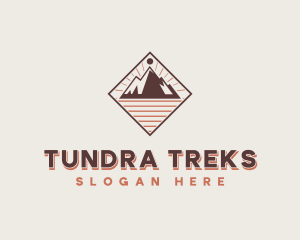 Trek Mountain Adventure logo design