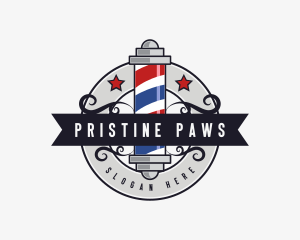 Barbershop Grooming Stylist logo