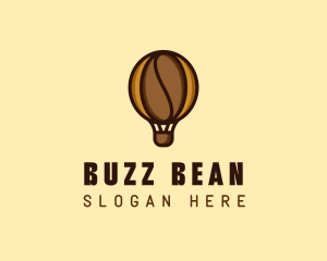 Coffee Air Balloon  logo design