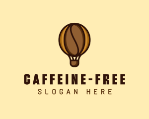 Coffee Air Balloon  logo design